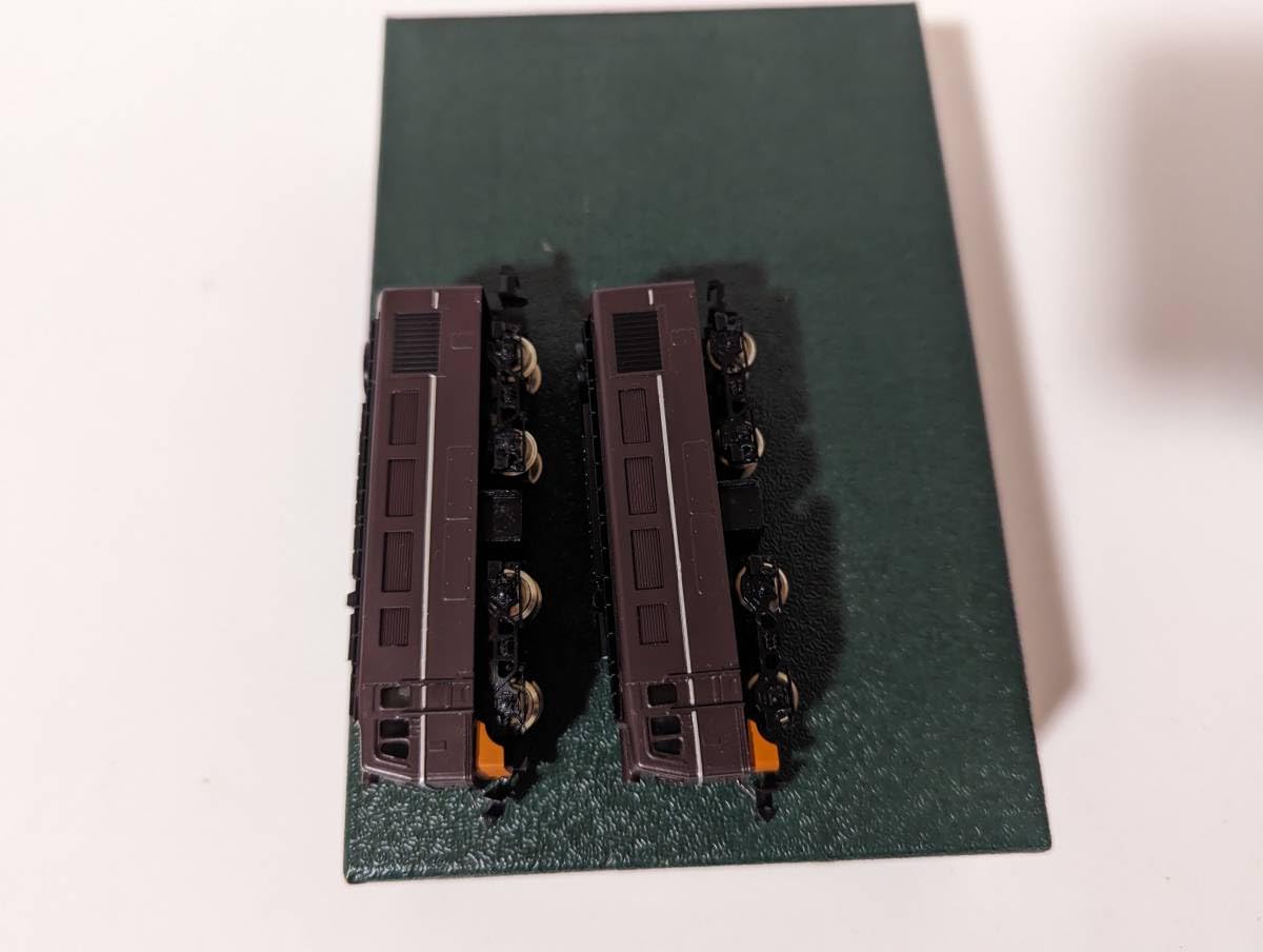 Amazon.co.jp: 国鉄DD50 茶色仕様 2次型2両セット 塗装済完成品